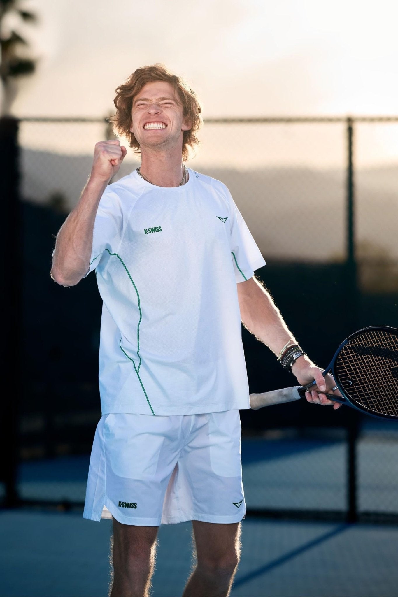 K-Swiss RUBLEV WHT SHIRT