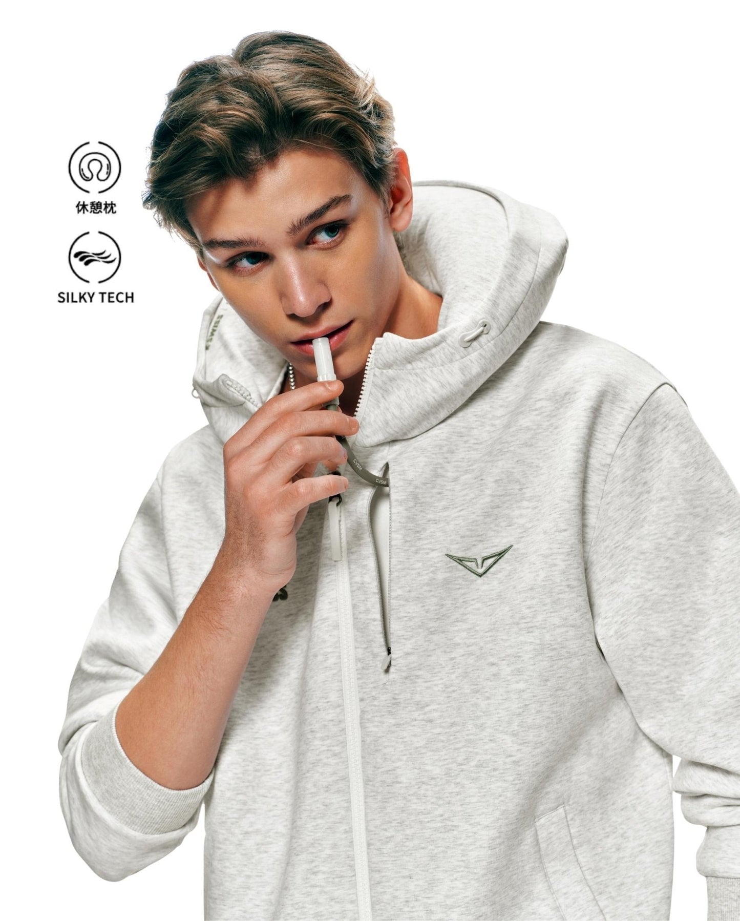 K-Swiss K- SWISS X ANDREY RUBLEV UNISEX KUBE HOODED JACKET