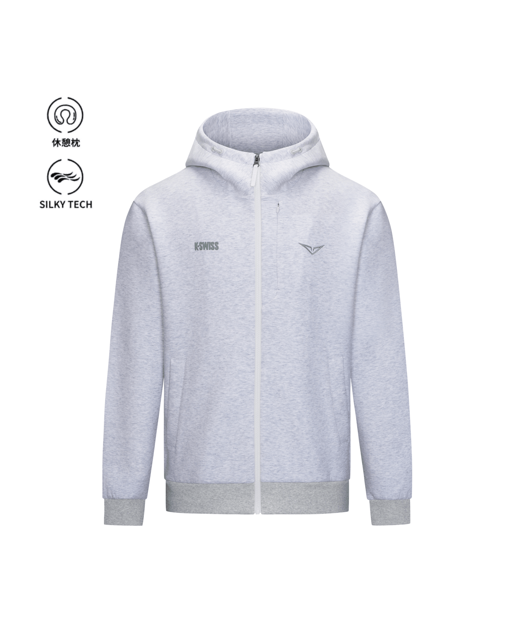 K-Swiss K- SWISS X ANDREY RUBLEV UNISEX KUBE HOODED JACKET