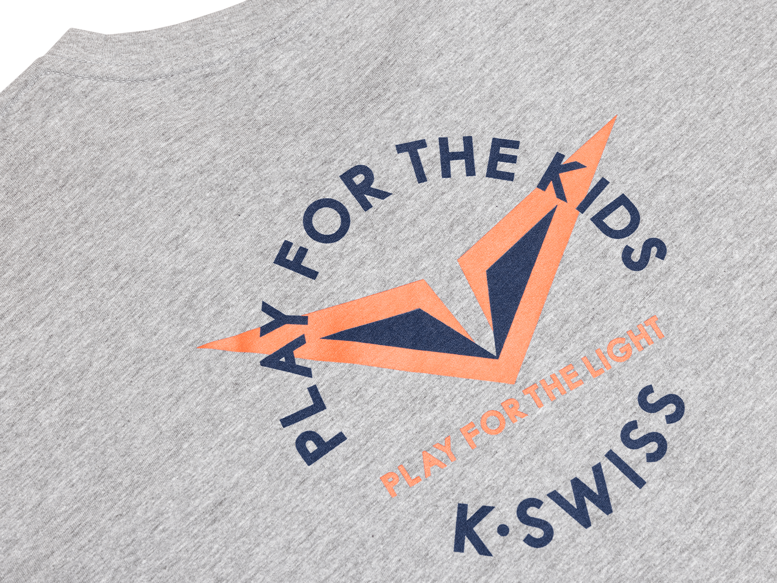 K-Swiss RUBLEV PLAY FOR THE LIGHT TEE