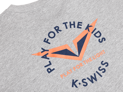 K-Swiss RUBLEV PLAY FOR THE LIGHT TEE