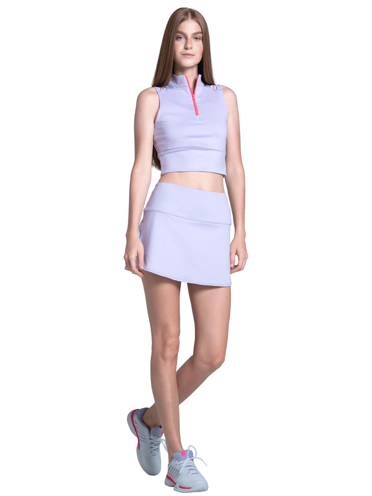 K-Swiss EDGE CUT CROP TANK