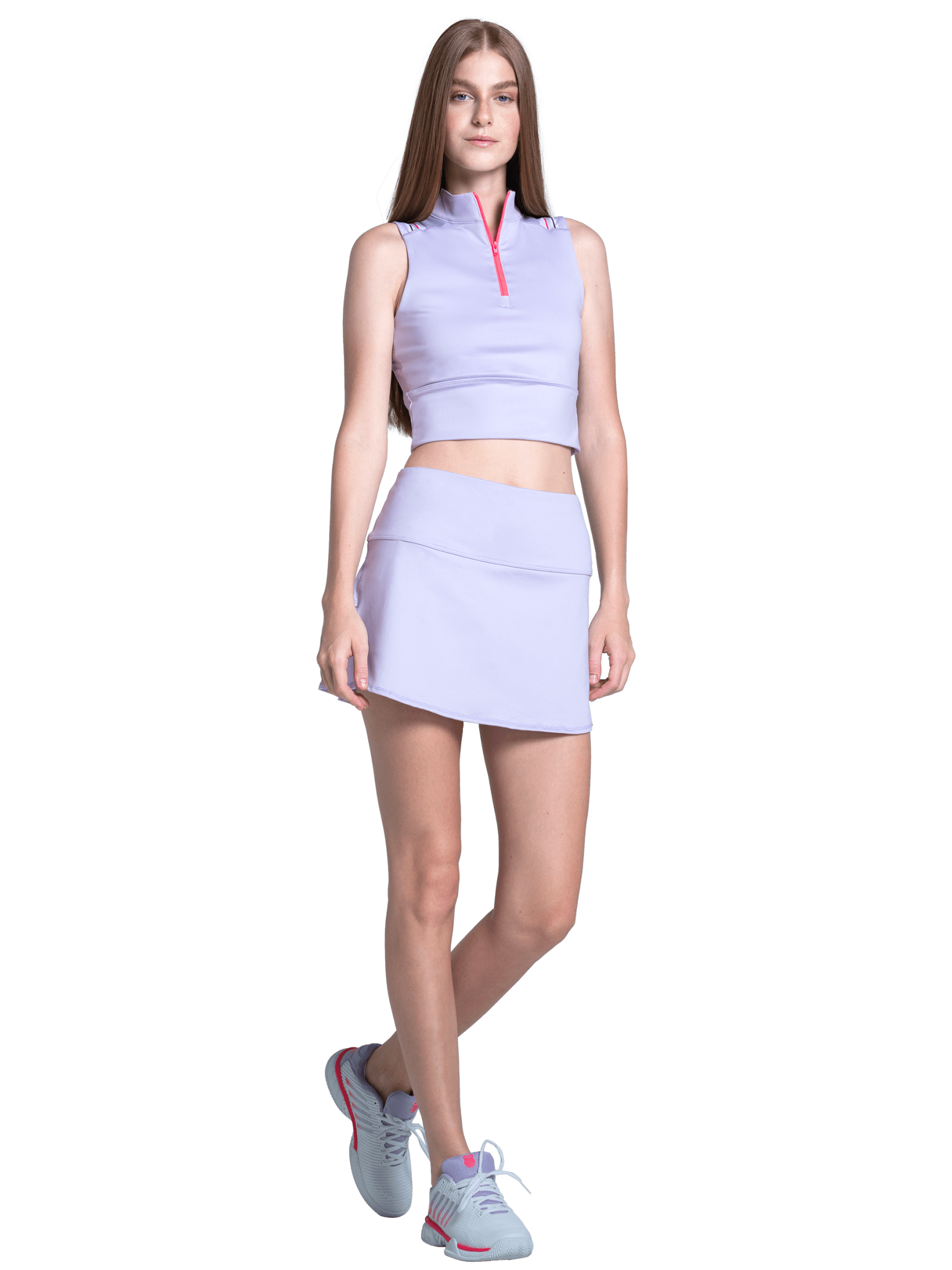 K-Swiss EDGE CUT CROP TANK