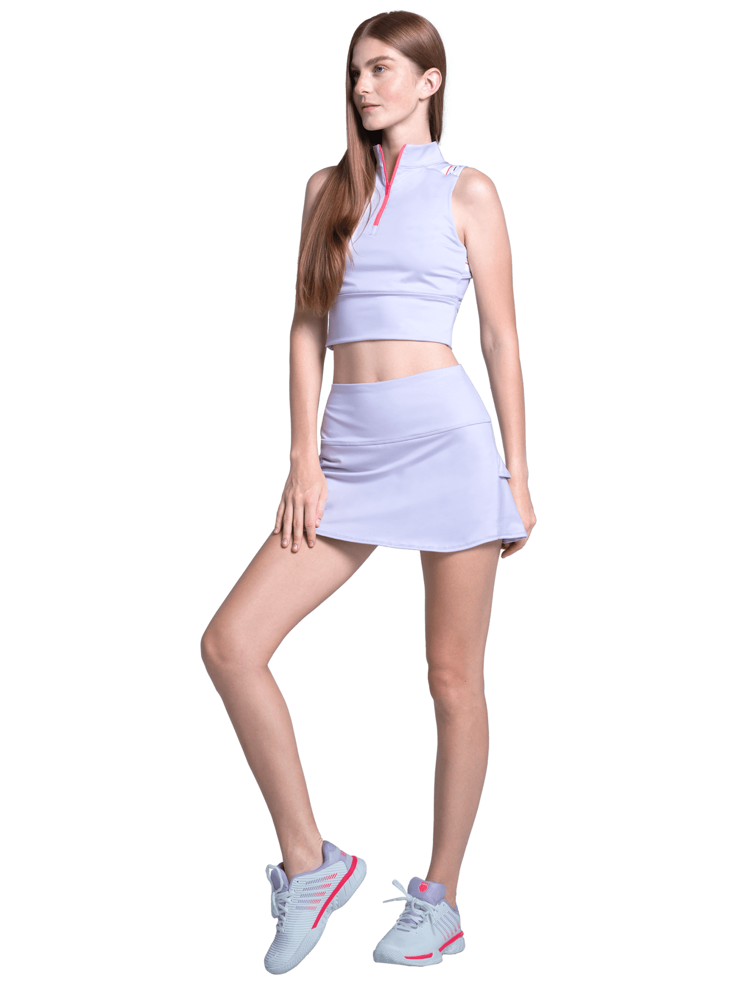 K-Swiss EDGE CUT CROP TANK
