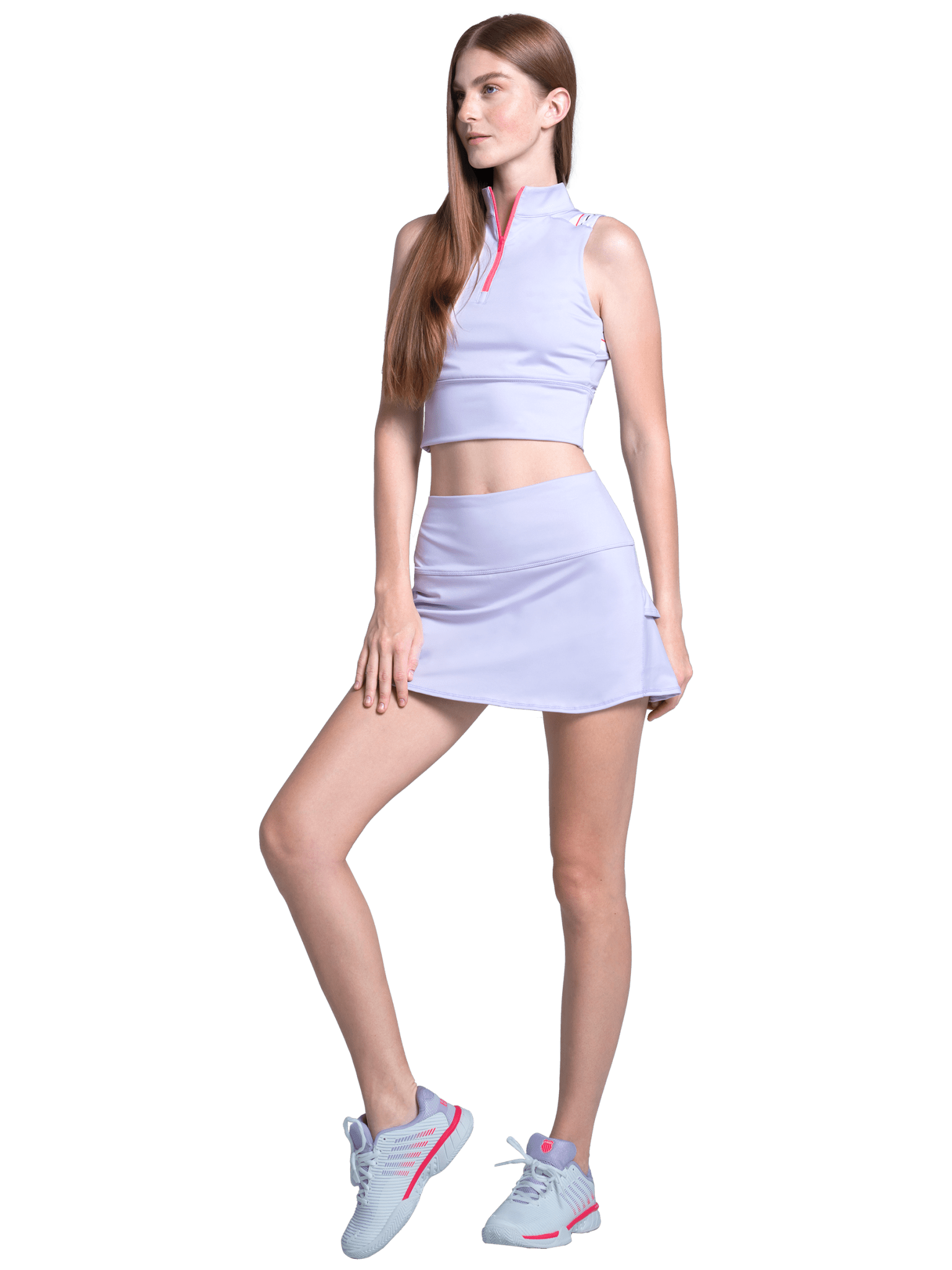 K-Swiss EDGE CUT CROP TANK