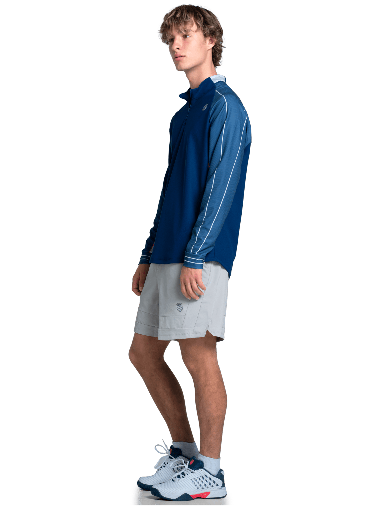 K-Swiss NOR CAL 1/4 ZIP L/S
