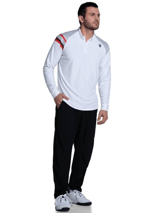 K-Swiss SIDELINE 1/4 ZIP L/S