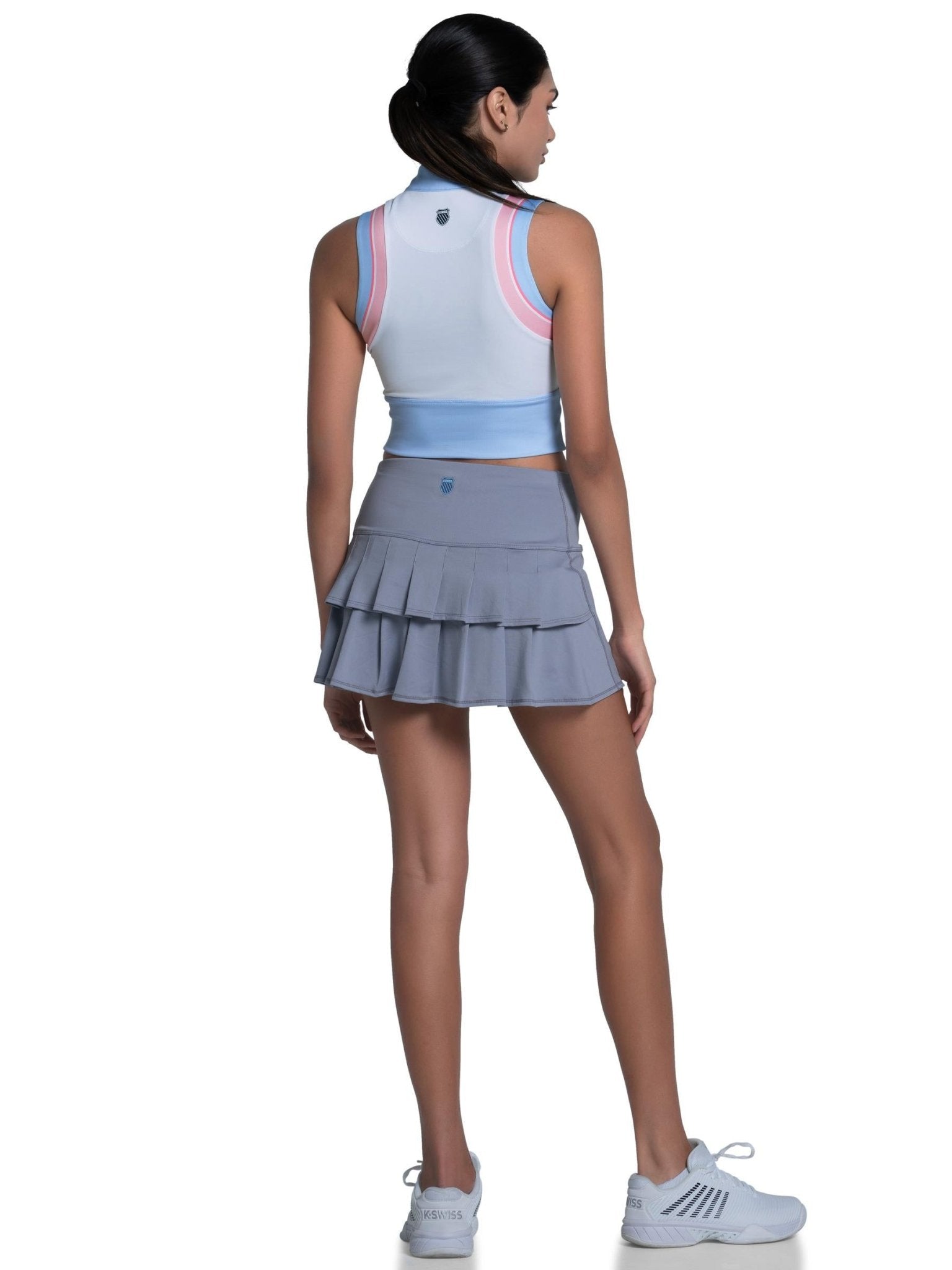 K-Swiss EDGE CUT CROP TANK